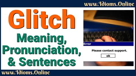 glitch meaning in tagalog|GLITCH Meaning in English .
